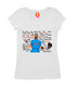 Quirkipedia Kohli Centuries Cricket     Womens Tshirts